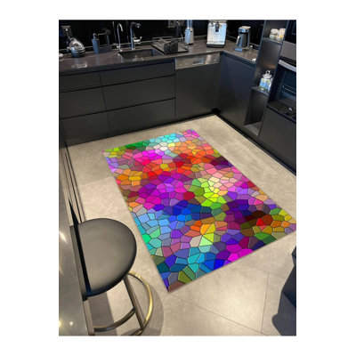 Multi-Tone Pattern Woven Carpet
