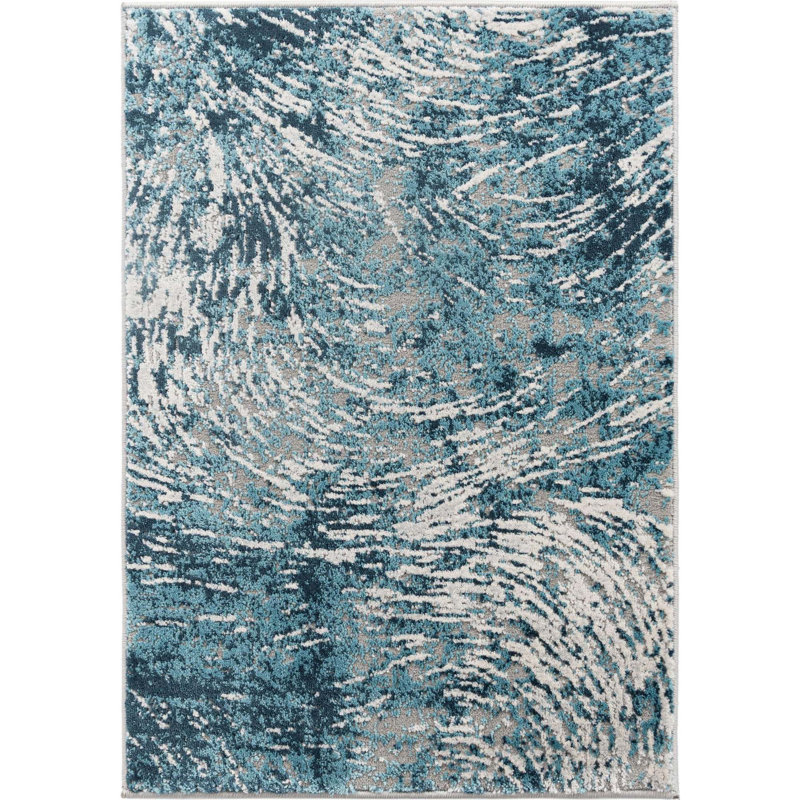 Tapis bleu Hartsville, Rectangle 2 pi x 3 pi
