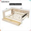 Lit plateforme gris avec rangement et tête de lit tapissier, tablettes et tiroirs USB-1102879594-1102985648