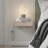Perkin - Small Floating Nightstand White Finish With Drawer, Solid Wood Wall Drawer