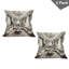 Oreiller réversible en tissu Ambesonne-99019145-99019147