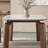 Artistic creativity rock slab dining table-323559510