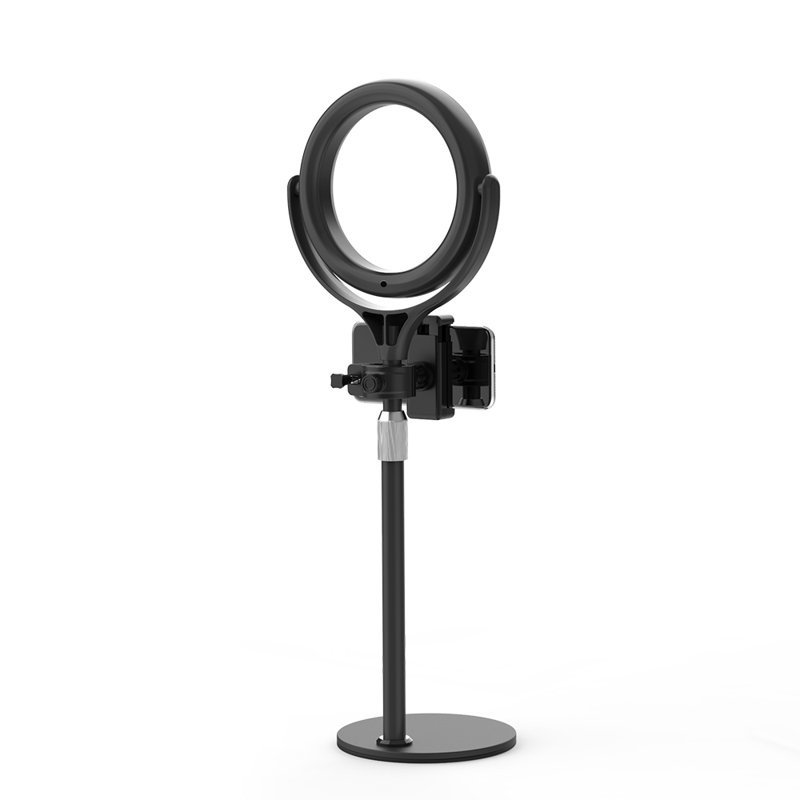 Lampe de table noire 23,62 po avec port USB et prise de courant