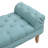 Button-Tufted End Of Bed Bench,Large Upholstered Ottoman,Foot Rest With Legs,Footstool With Rolled Arms,Upholstered Fabric Bench,Indoor Bench For Bedroom,Living Room,Entryway-292988735-292988609