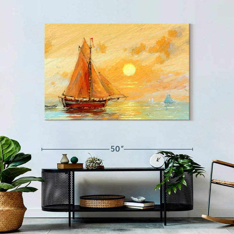 Voilier Mehar Sunset Sea, H 32 po x l 48 po