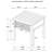 Sutter Distressed Java 1-Drawer Square End Table(Only Including Coffee Table)