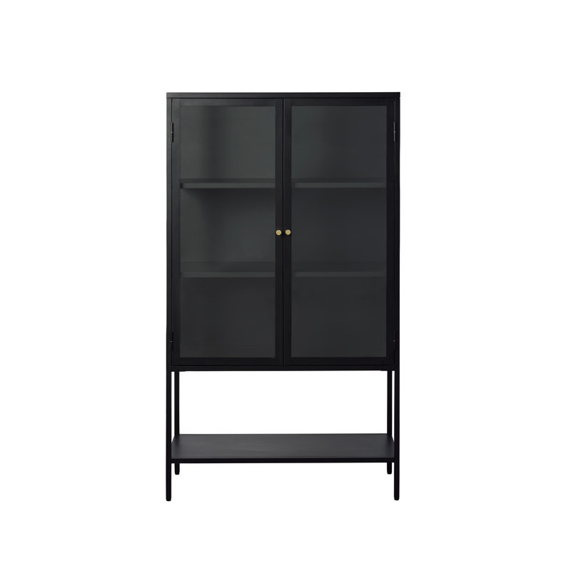 Damyah Display Cabinet, Black