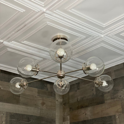 6 - Light Dimmable Chandelier