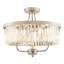 Bothell Glass Semi Flush Mount