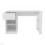 Bureau d'ordinateur, 1 tiroir, 2 tablettes-321260556