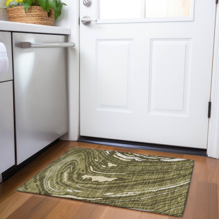 Premium Machine Washable Cossette AMF1051 Swirls Rug