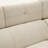 96" Multi-Functional Pull-Out Sofa Bed L-Shape Sectional Sofa With Adjustable Headrest-1408682500