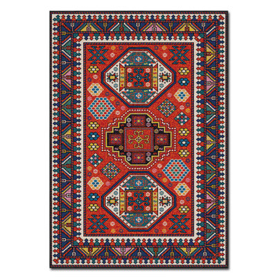 Luxurious Polyester Carpet, 39.4 x 70.9 Inches | 740 g/m² | Velvet Fabric with Non-Slip Felt Dot Underside | Laminated Sponge for Comfort | Easy to Clean & Machine Washable | Perfect for Living Room & Bedroom Décor