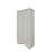 Triangular Corner Cabinet With Adjustable Shelves And Stylish Doors-1207575023