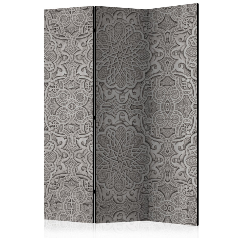 Garver 172cm H Folding Room Divider, 3