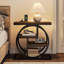 Amelianna Trestle End Table