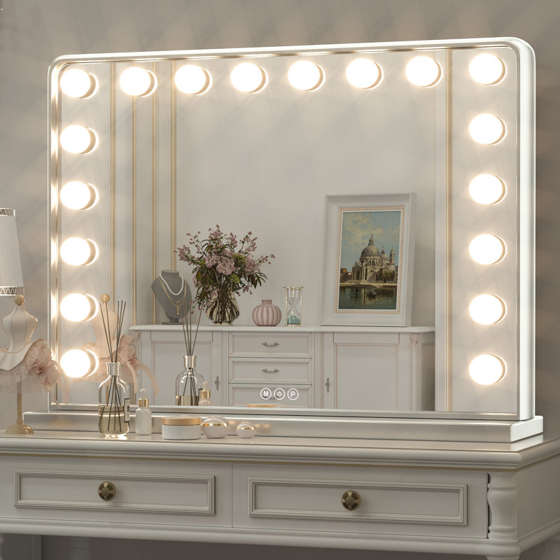 Miroir Jahziyah, Argent, 24 po x 32 po