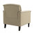 Enoks Tufted Leather Armchair-1439899133