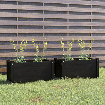 Wood Outdoor Planter Box