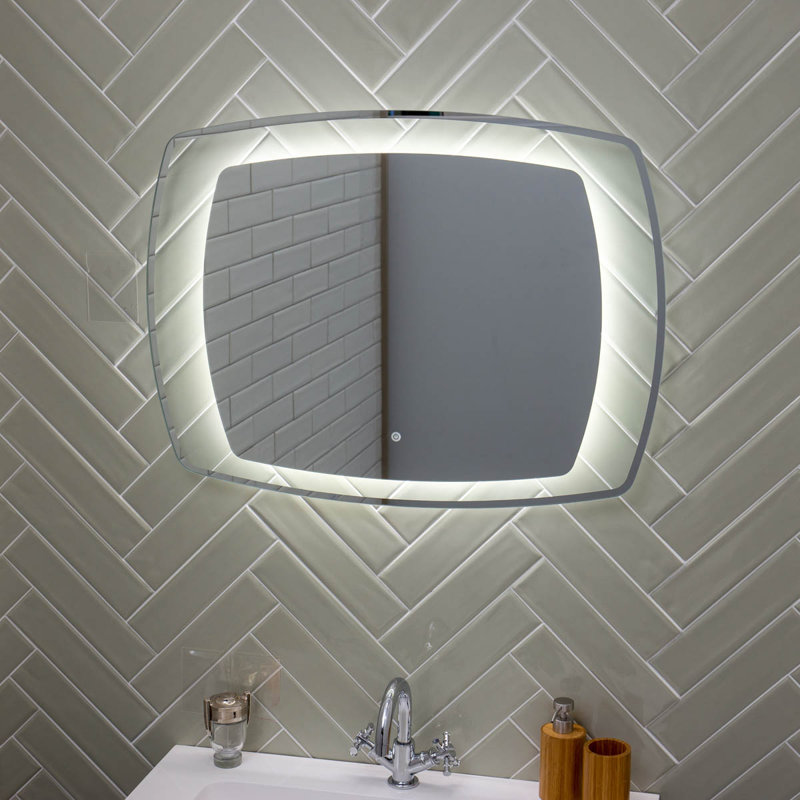 Flat Mirror, 75cm H x 100cm W