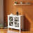 Kitchen Cabinet With Double Glass Doors