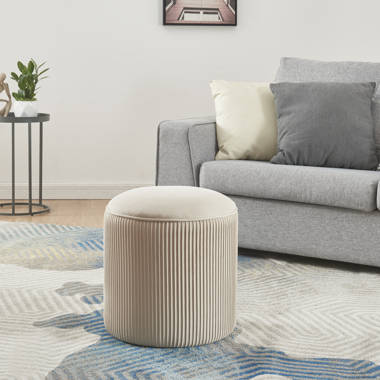 ZERO Round Pouf from Elli Design for sale at Pamono