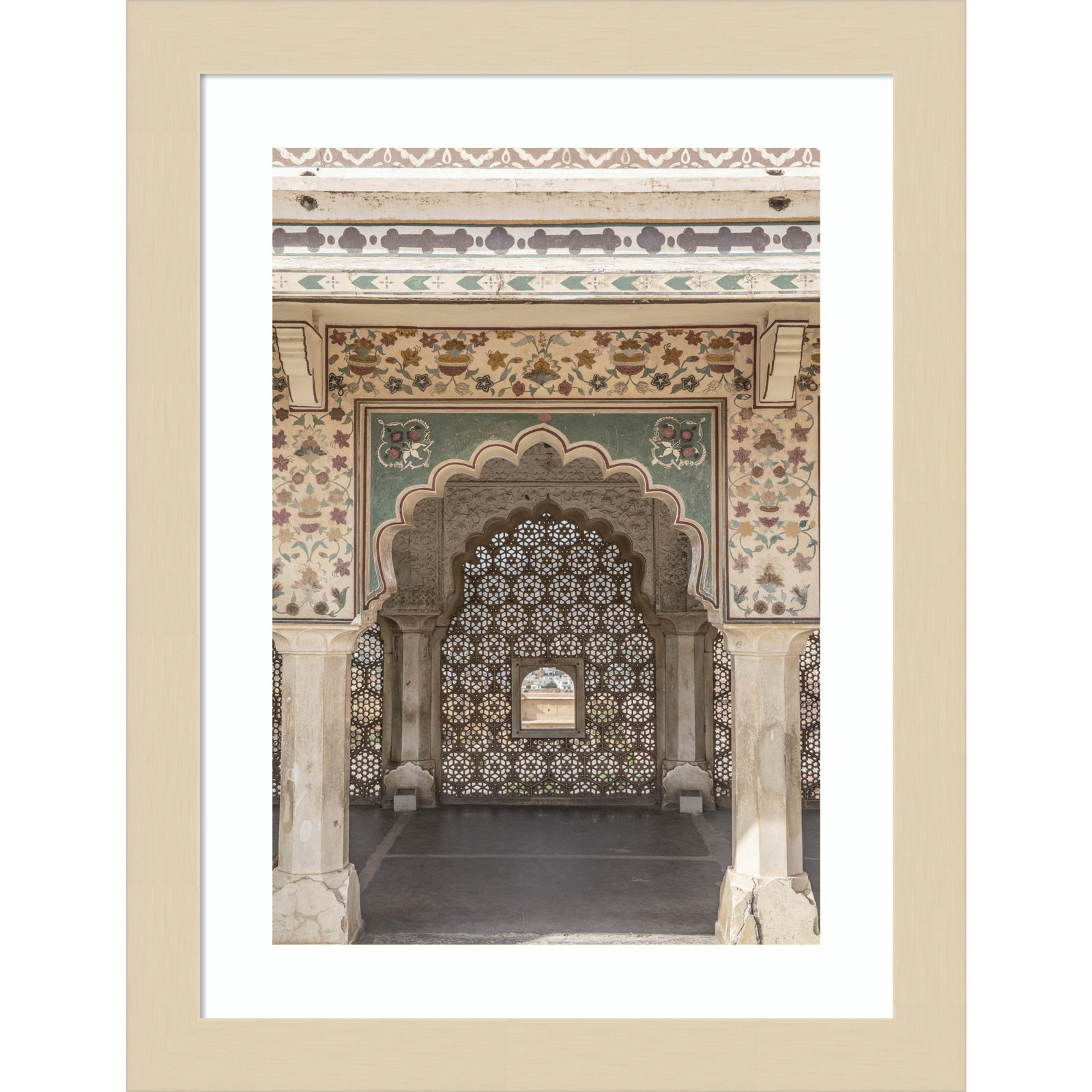 Daisey "Desert Palace" Print, Brown, 13" H x 10" W