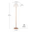 Lampe sur pied 62 po Ramez-268947455