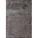 Rapture Gray Geometric Luxury Area Rug