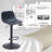 Mid Century Modern Adjustable Bar Stools
