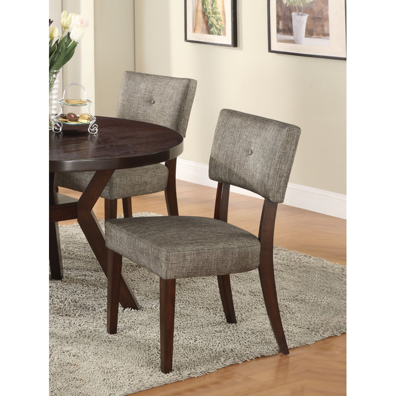 Chaise de salle à manger rembourrée Damon