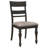 Bridey Wood Dining Side Chair Charcoal