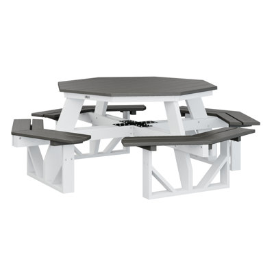 Outdoor ADA Octagon Picnic Table
