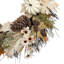 Couronne florale artificielle de citrouille d'automne 24 po