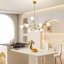 Lustre sphérique spoutnik moderne 8 lumières Glenarm-58676772