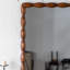 Miroir avec cadre en bois massif