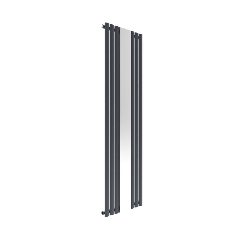 Haylie Radiator Cover, Anthracite, 180cm H x 50cm W x 5.8 cm D