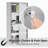 kleankin Wall Mounted Medicine Cabinet, Locking Wall Cabinet with 4 Tier Shelves, Stainless Steel Frame and Glass Door, Lockable with 2 Keys, Silver, 12" x 24"