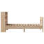 Solid Wood Bed