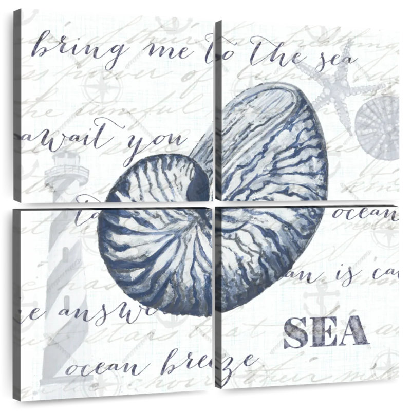 Brampt Indigo Shell II, 26" H x 26" W