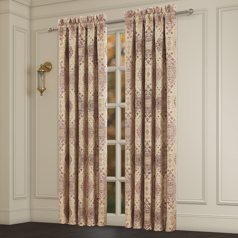 Weston - Terracotta 84" Window Panel Pair, 50" W x 84" L 
