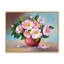 «Still Life Spring Pink Flowers In Vase», reproduction sur toile avec cadre flottant-939997509-939997528