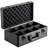 Graded Card Storage Box, 4 Slots, Graded Sports Cards Holder Carrying Case with Key Lock Foam Dividers