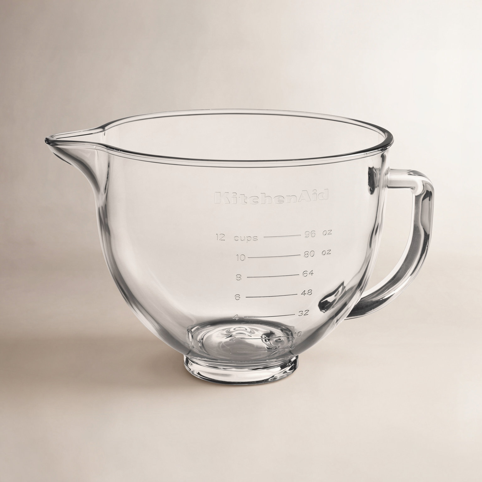 KitchenAid® 5qt Tilt-Head Glass Bowl with Lid