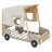 Car Bed With Pillow, Ceiling Cloth And LED-1501991724