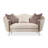 Villa Cherie 71'' Round Arm Loveseat-137009787