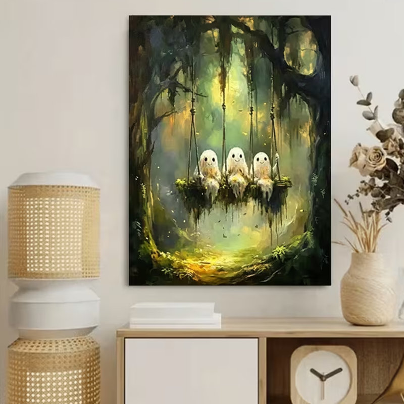 1 Piece Wrapped Canvas Wall Art