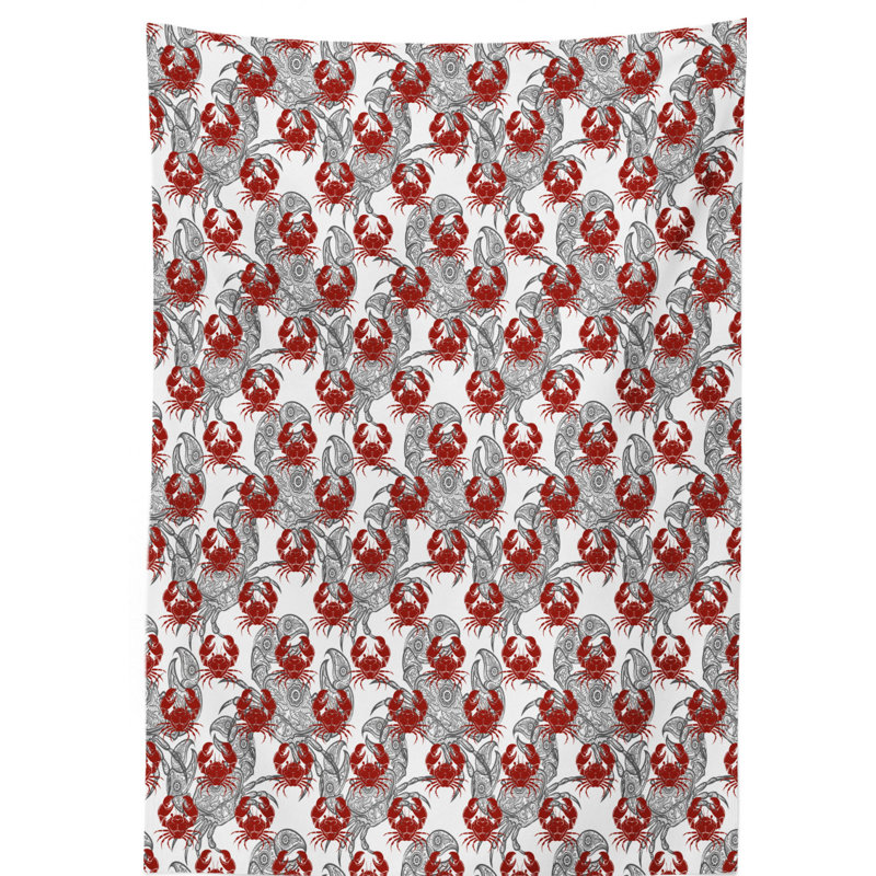 Geometric Tablecloth, 90" L x 60" W
