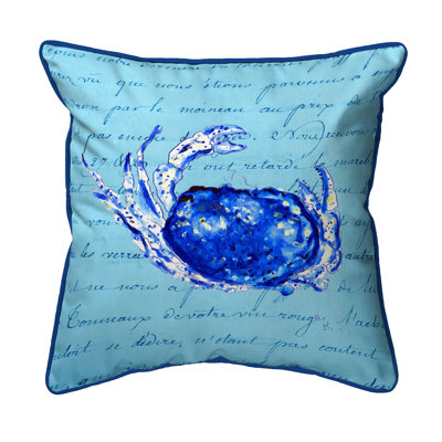 Script Crab Script Crab Rectangular Pillow Cover & Insert