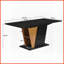 Table basse extensible peu encombrante avec plateau en panneau de fibres à densité moyenne et amp; Structure en métal, minimaliste moderne facile à nettoyer pour le salon-842470609